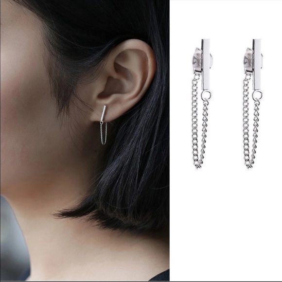 🌟 Silver 925 Stud Earrings - Picture 3 of 5